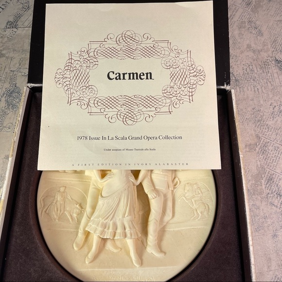 CARMEN La Scala Grand Opera Collection 1978 Gino Ruggeri Plate - Picture 8 of 10